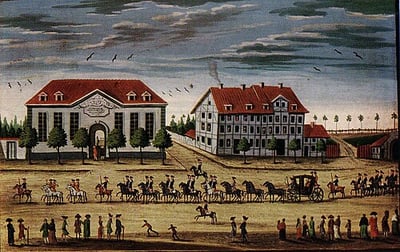 Portal des ehemaligen Universitätsreitstalls
