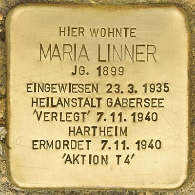 Stolperstein: Maria Linner